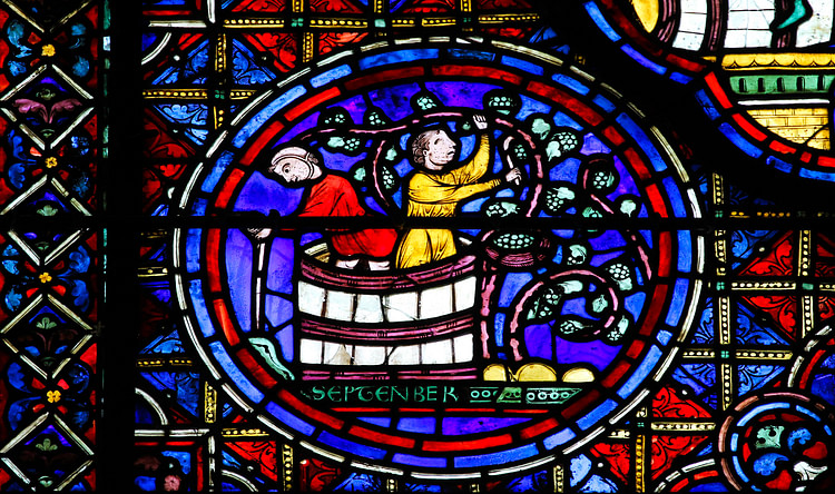 Winemakers, Zodiac Window Chartres