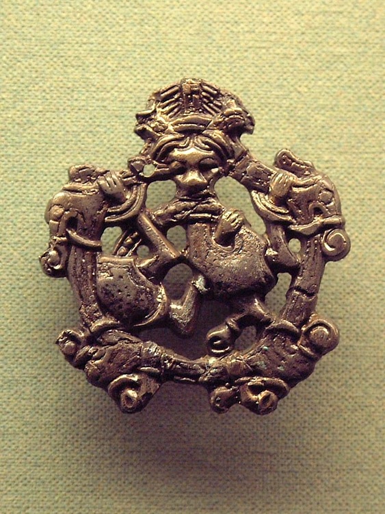 Viking Age Pin In Borre Style