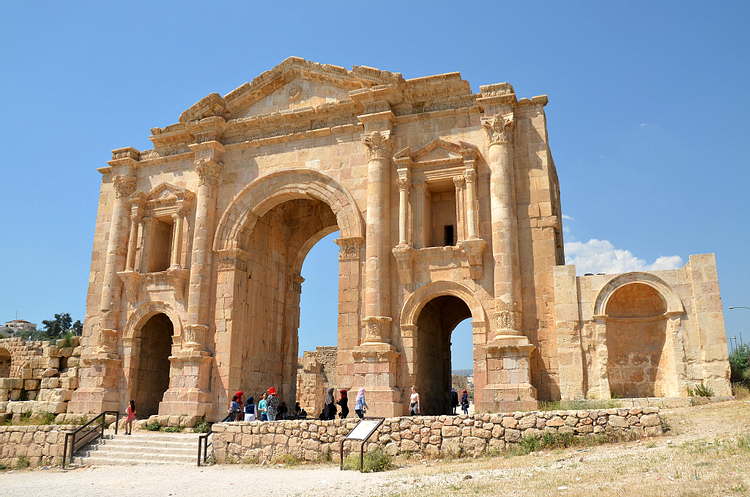 Arch of Hadrian, Jerash