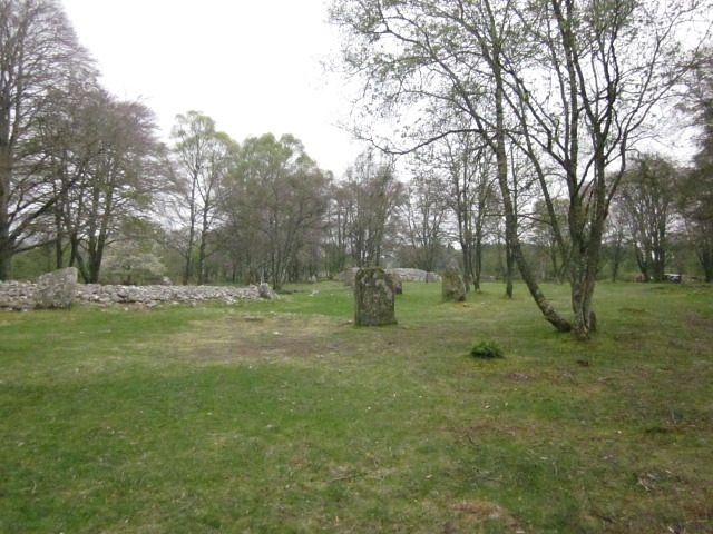 Panorama of The Balnuaran of Clava Cairns