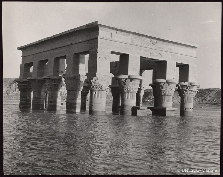 Pavillion of Trajan, Submerged in the Nile