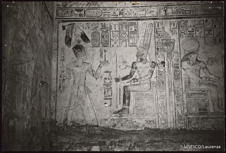 Bas-Relief Inscriptions at Abu Simbel Great Temple