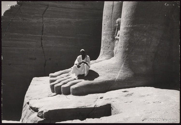 Giant Foot at Abu Simbel