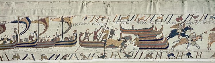 Norman Invasion Fleet, Bayeux Tapestry