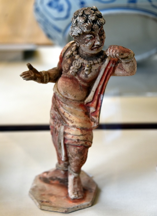 Tang Figure of an African or Indonesian Dancer