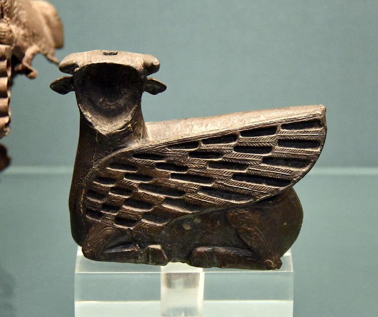 Kneeling Winged-Bull from Urartu
