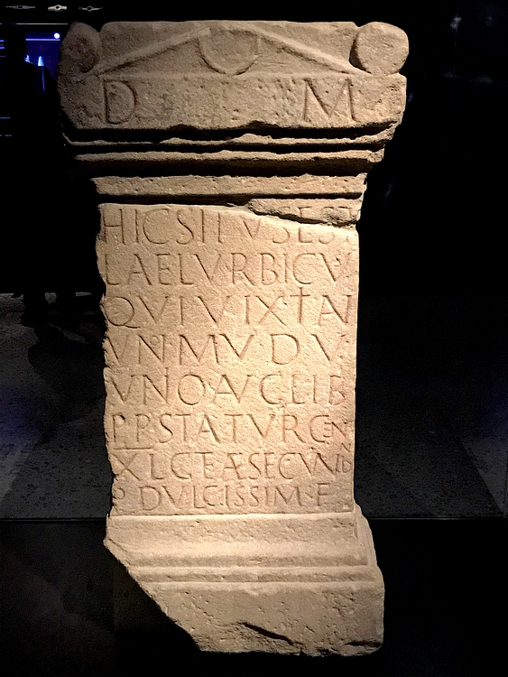 Roman Funerary Stela from Zurich