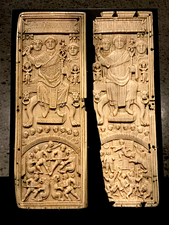 Byzantine Diptych of Ivory