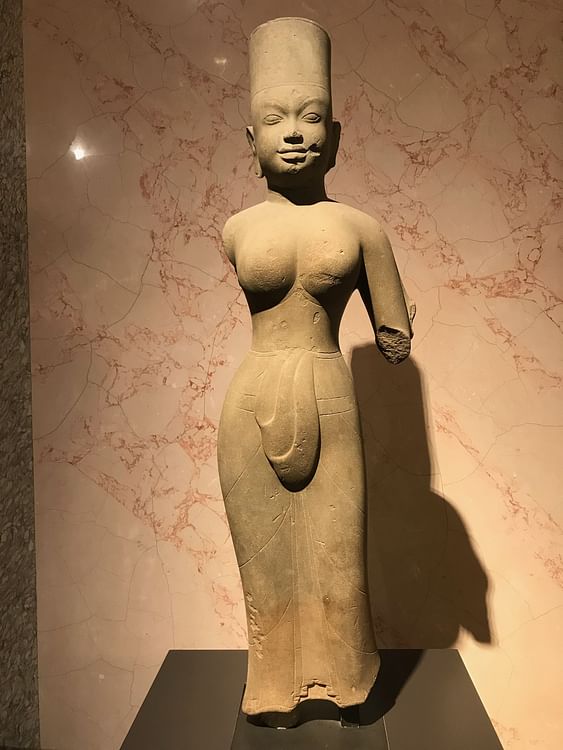 Ancient Statue of Goddess Uma