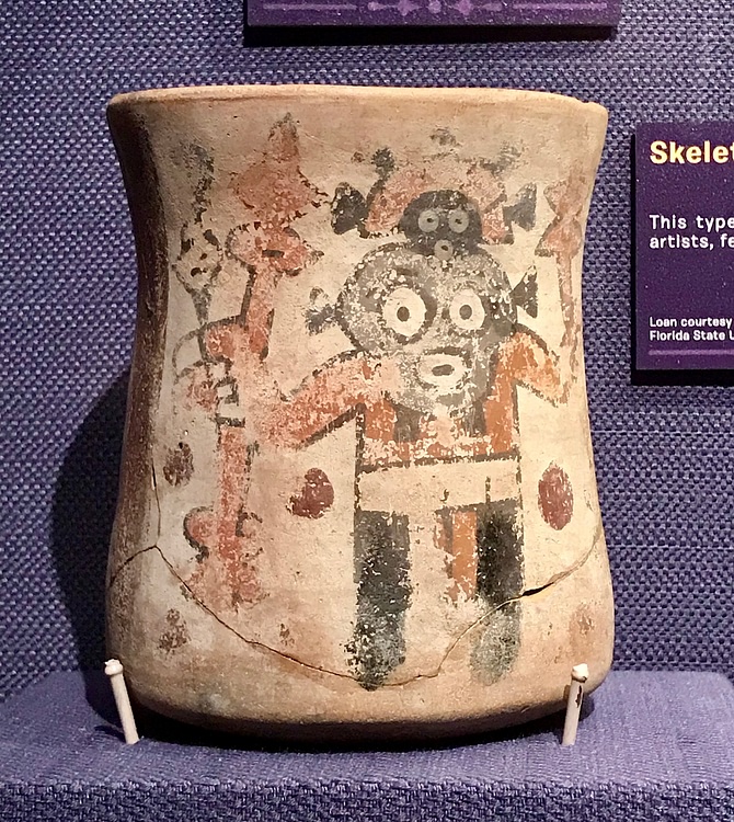 Nazca Skeleton Harvester Jar