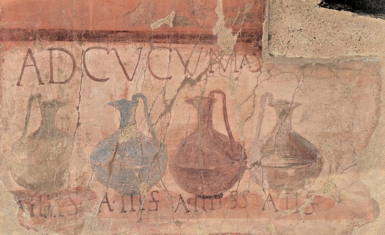 Wine Advertisement, Herculaneum
