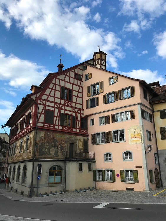 Medieval Architecture in Stein-am-Rhein, Switzerland