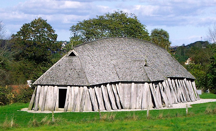 Reconstructed Longhouse or Mead Hall