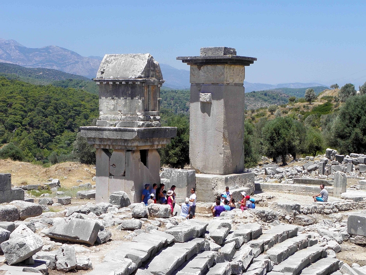 Tombs and Theatre at Xanthos