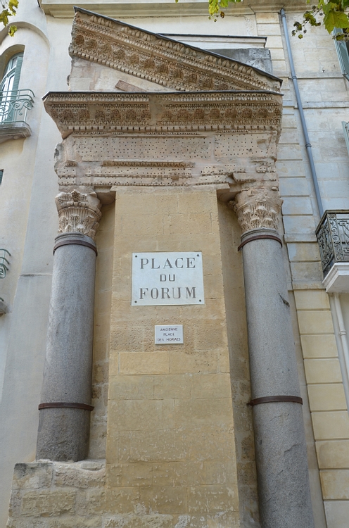 Arles Temple Facade