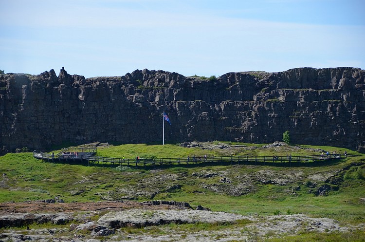 Logberg – Althing Meeting Place at Thingvellir, Iceland