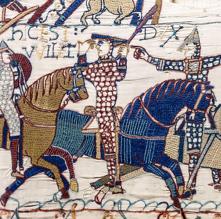 William the Conqueror on Horseback, Bayeux Tapestry