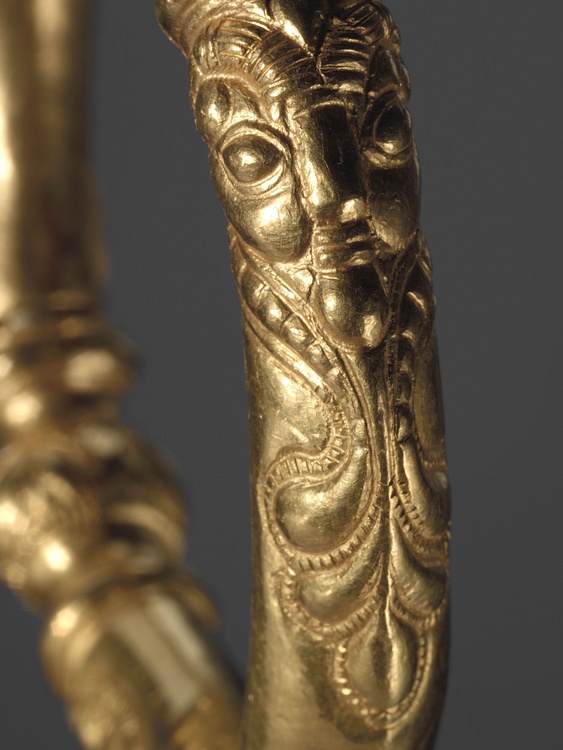 Gold Celtic Ring Detail, 390 BCE