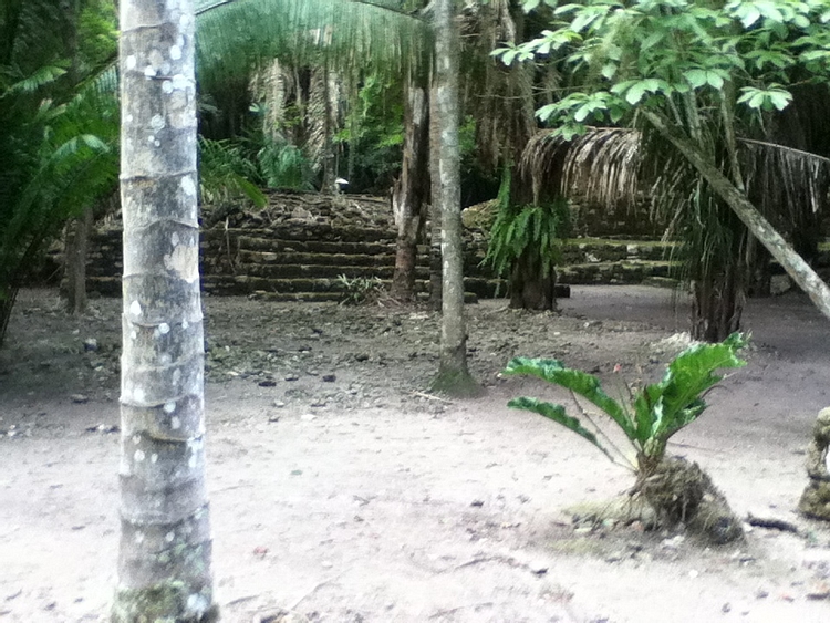 Ball Court in Grand Plaza, Chacchoben