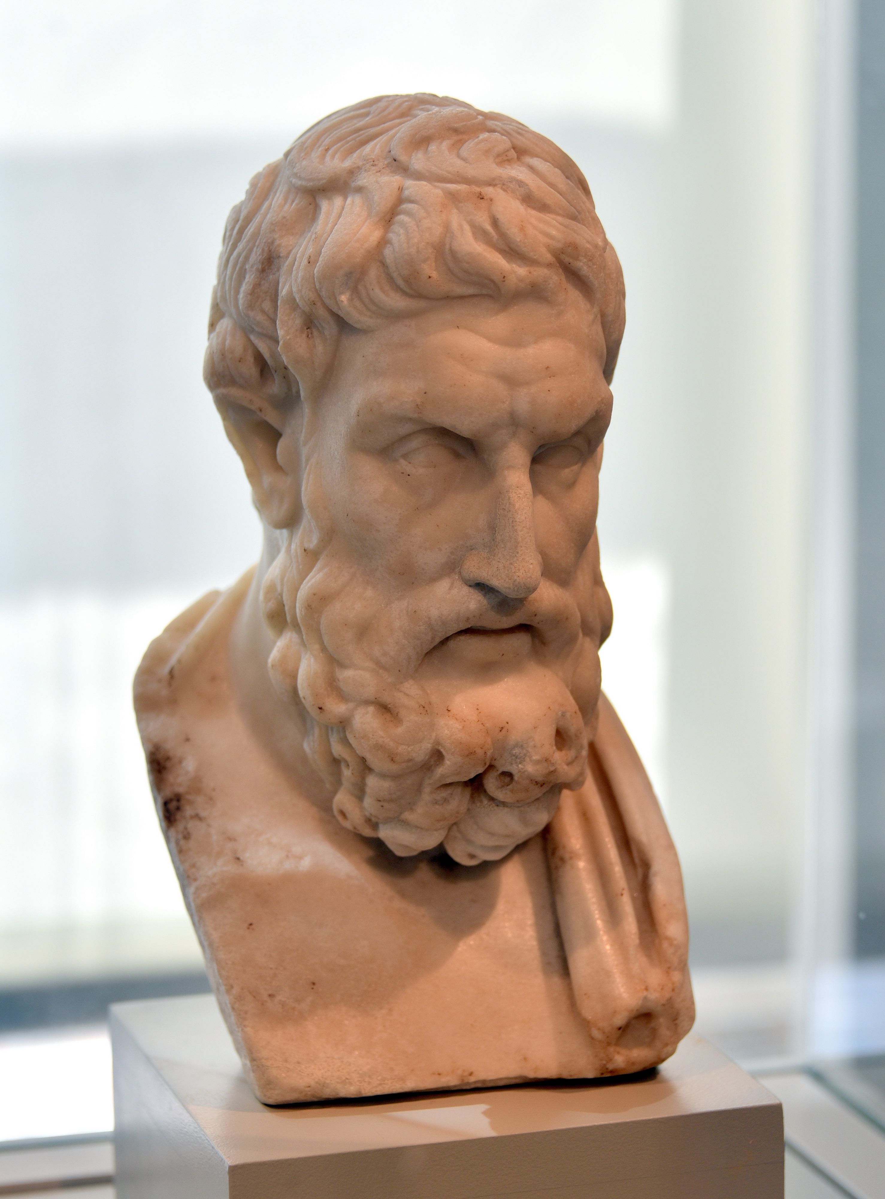 Pecurus Head of Epicurus (Illustration) - World History Encyclopedia