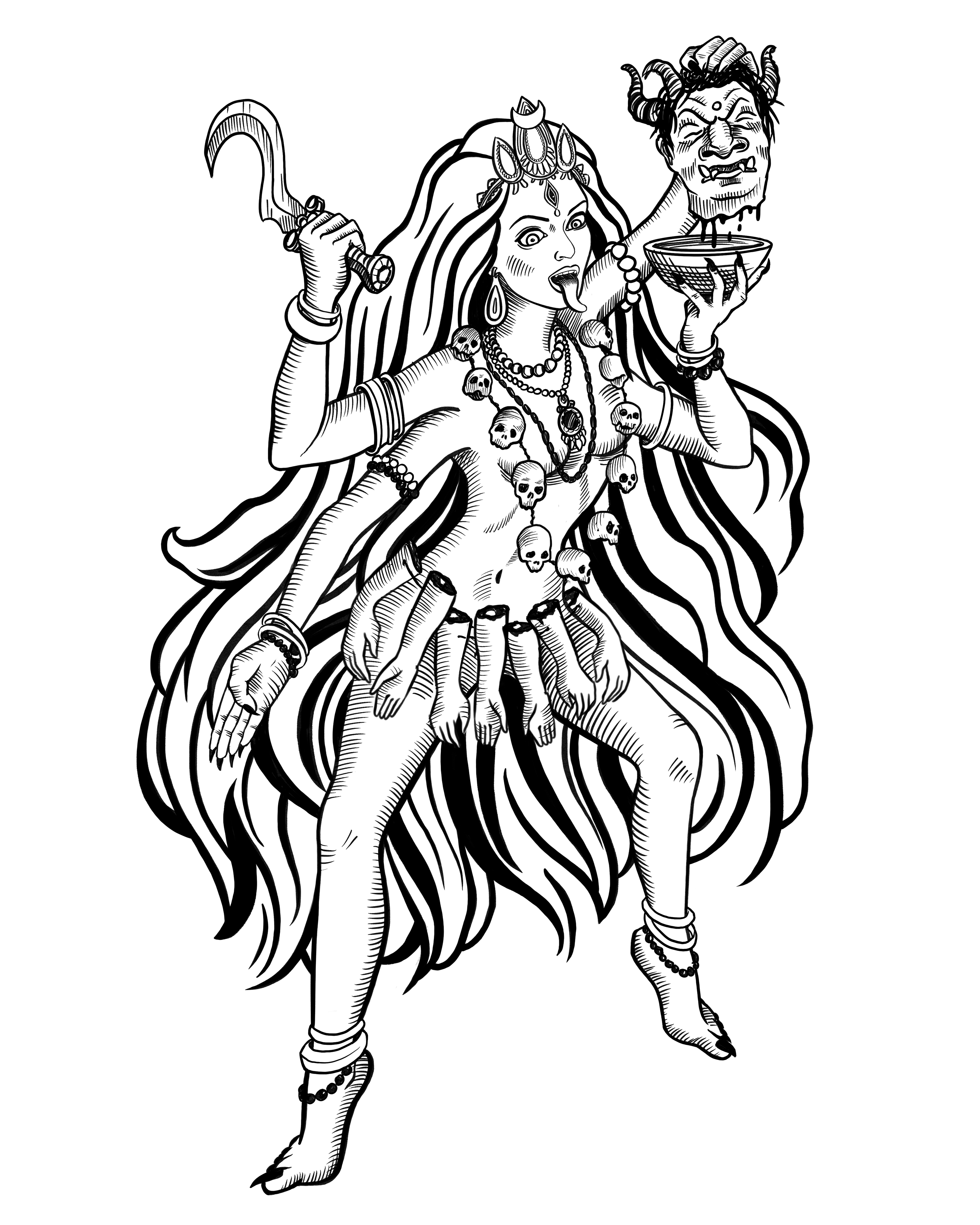 Abstract Kali Kali (Illustration) - World History Encyclopedia
