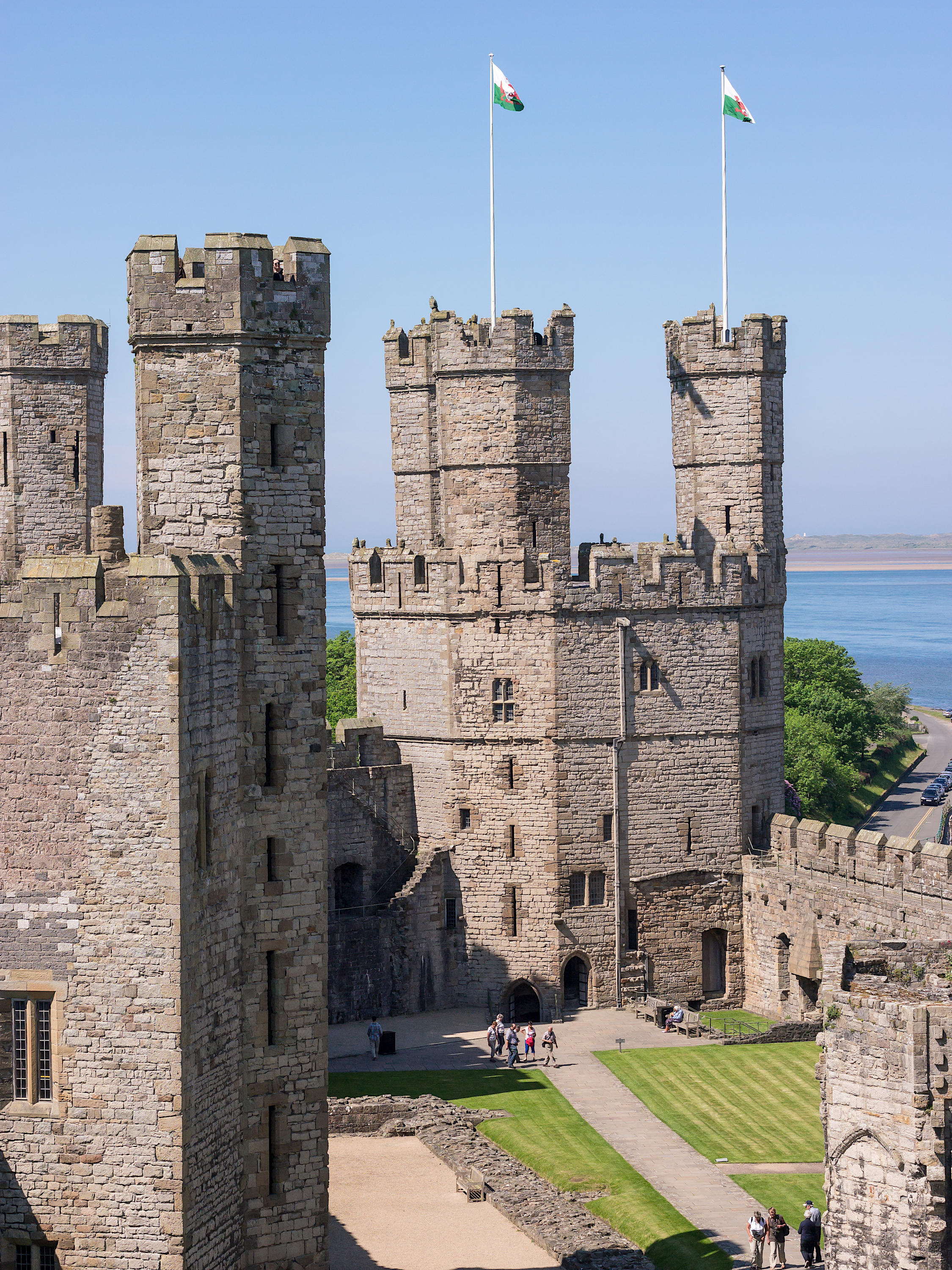 The Eagle Tower Caernarfon Castle World History Encyclopedia The Eagle Tower Caernarfon Castle World History Encyclopedia