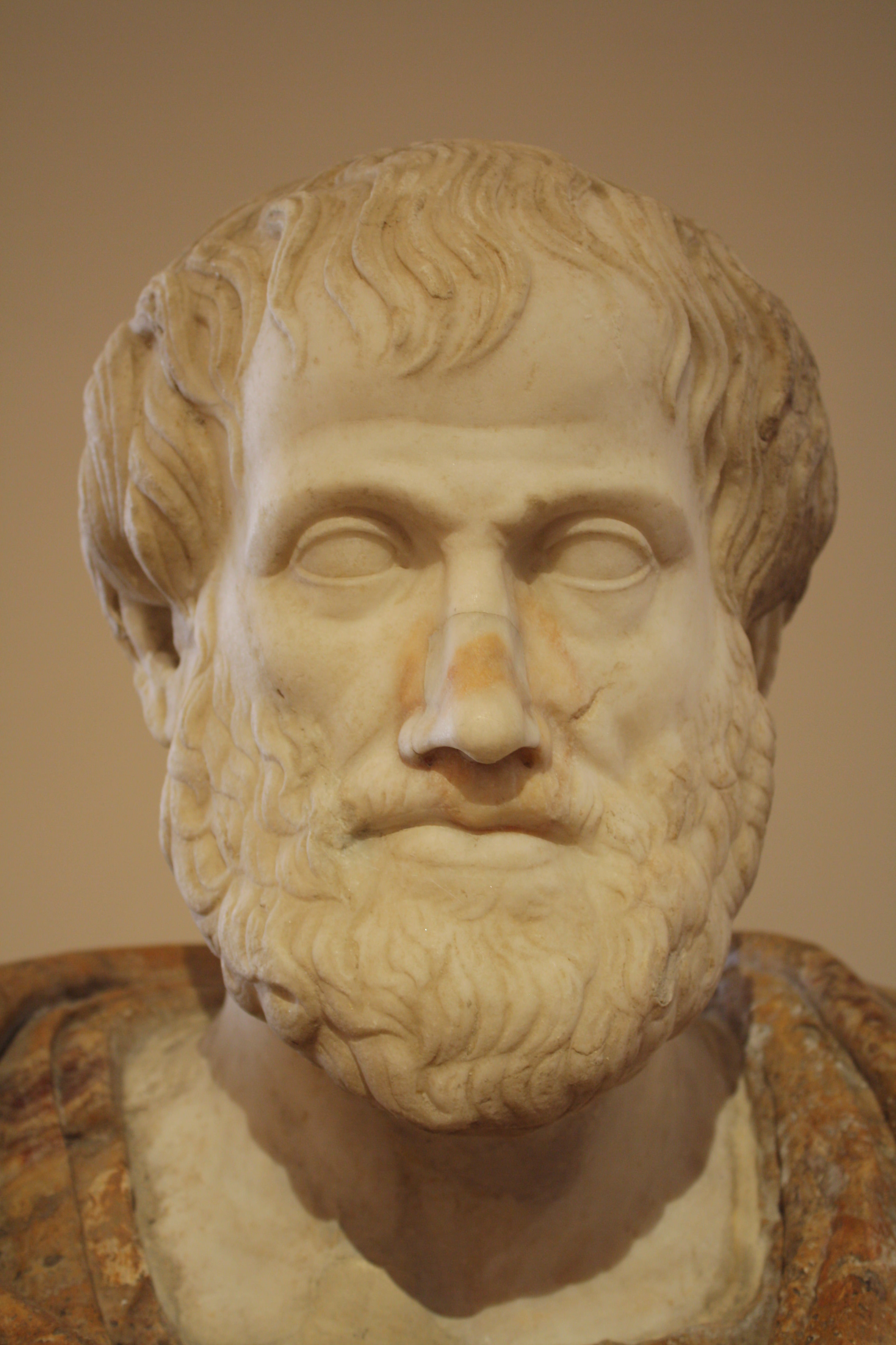 Aristóteles (384 AEC - 322 AEC), el filósofo y científico griego