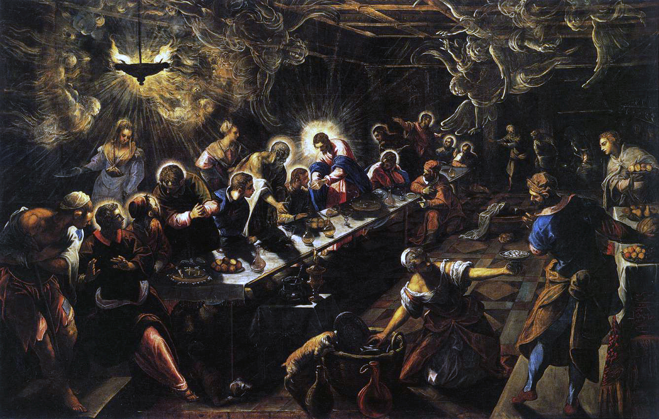 The Last Supper by Tintoretto (Illustration) - World History ...