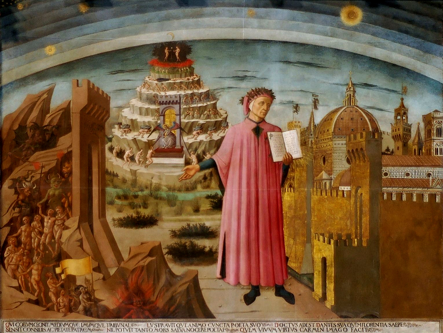 Dante Alighieri from Dante's Inferno