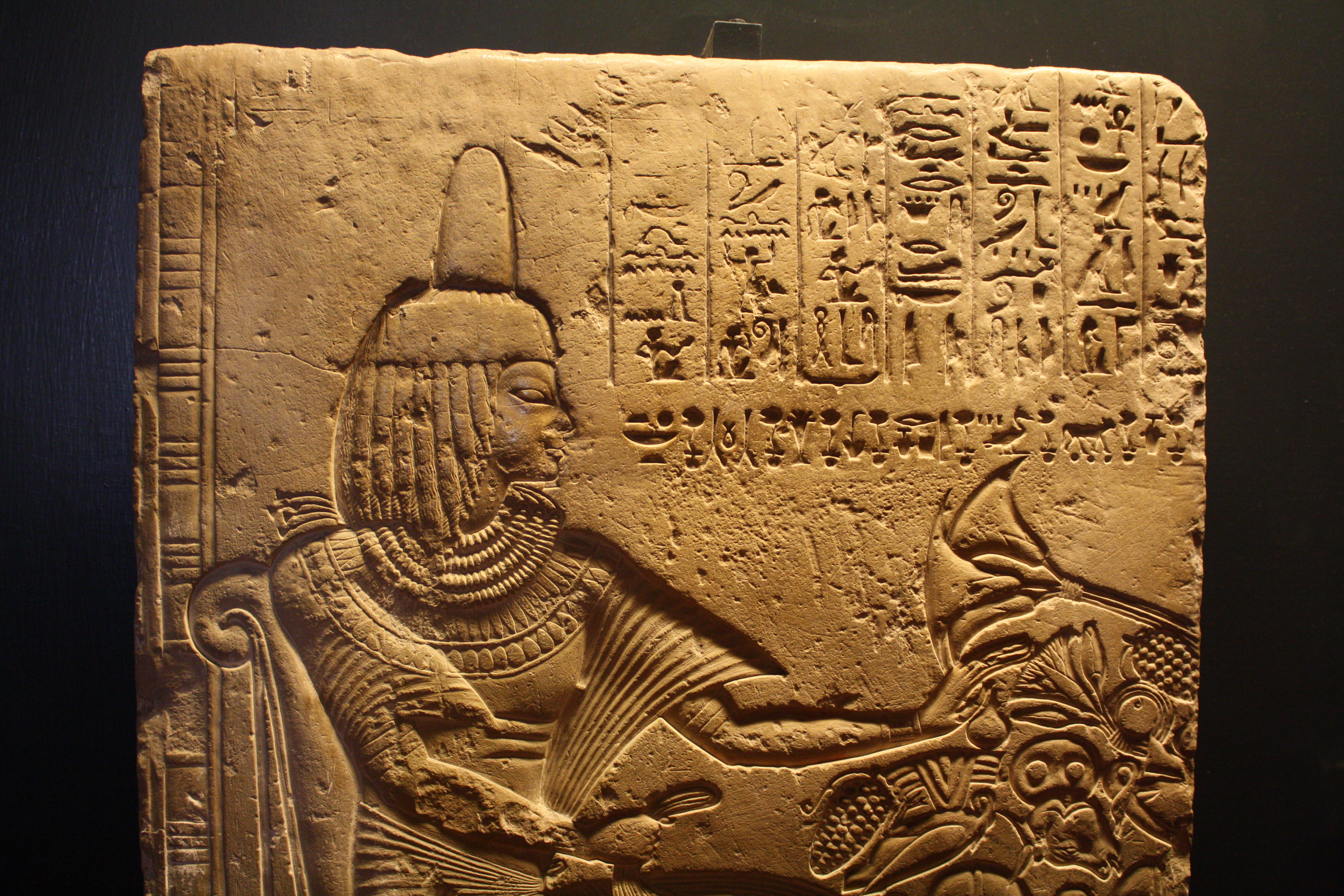 Egyptian Tomb Relief Illustration World History Encyclopedia