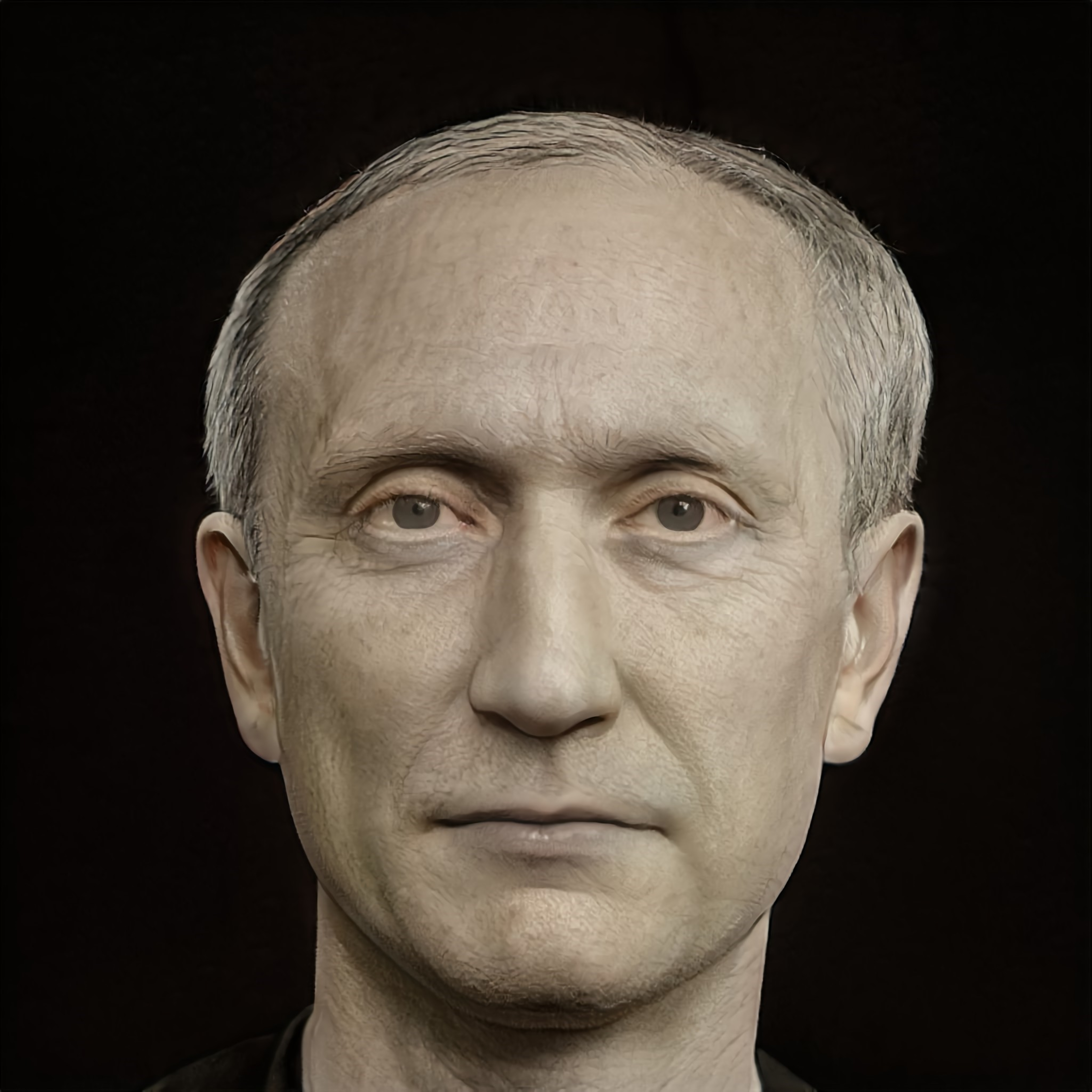 Julius Caesar Facial Reconstruction Illustration World History 