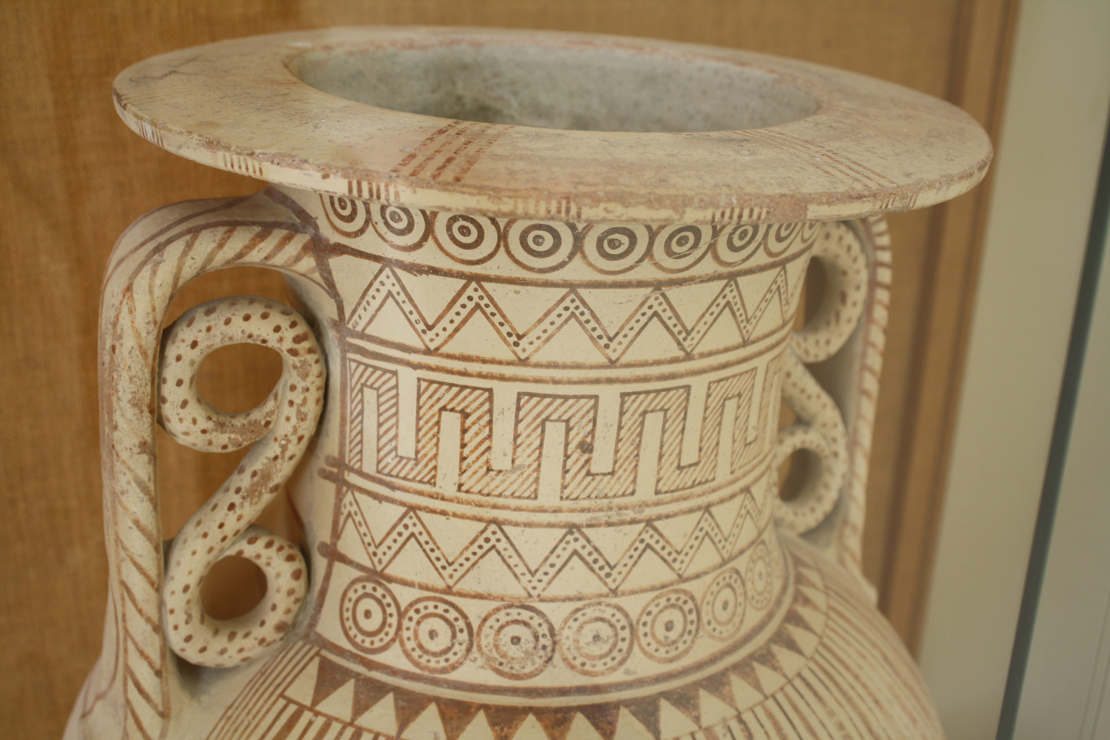 greek coil pots