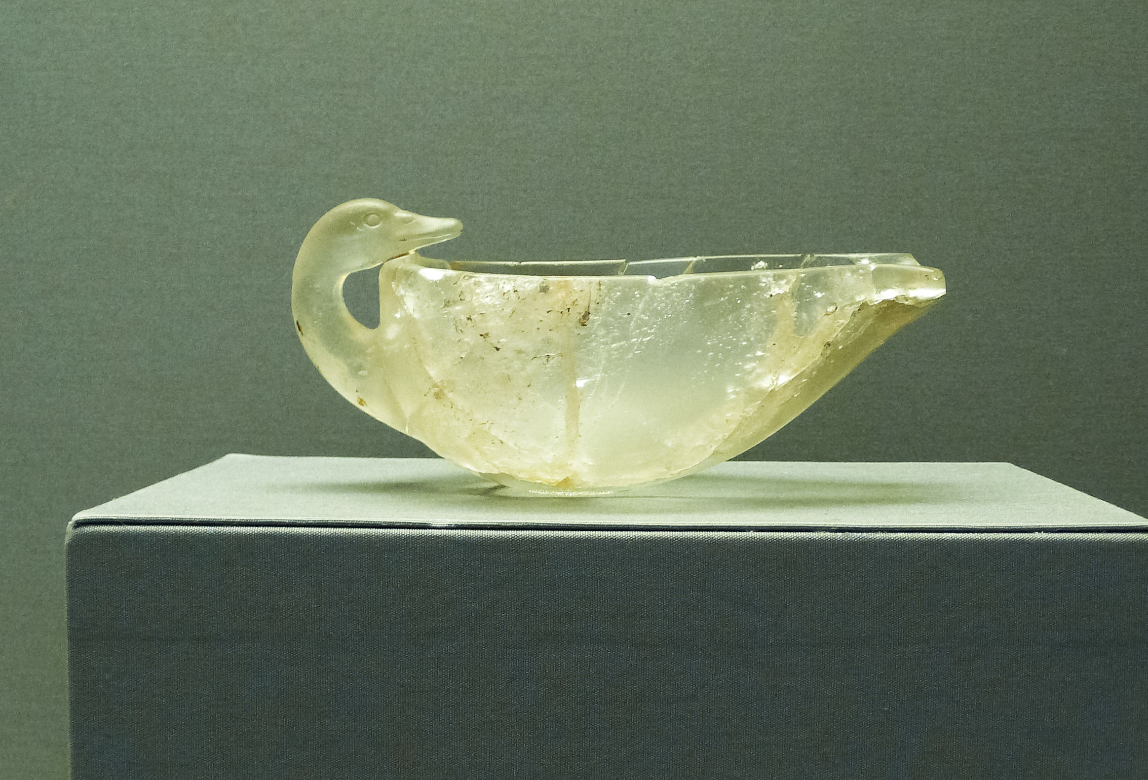 Glass conical bowl, Greek, Eastern Mediterranean