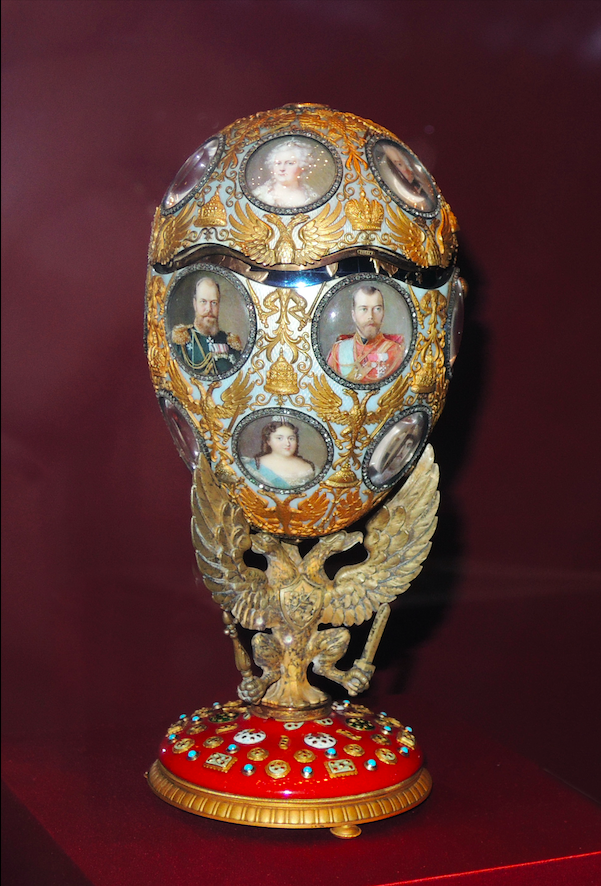 Romanov Tercentenary Egg by Fabergé (Illustration) - World History ...