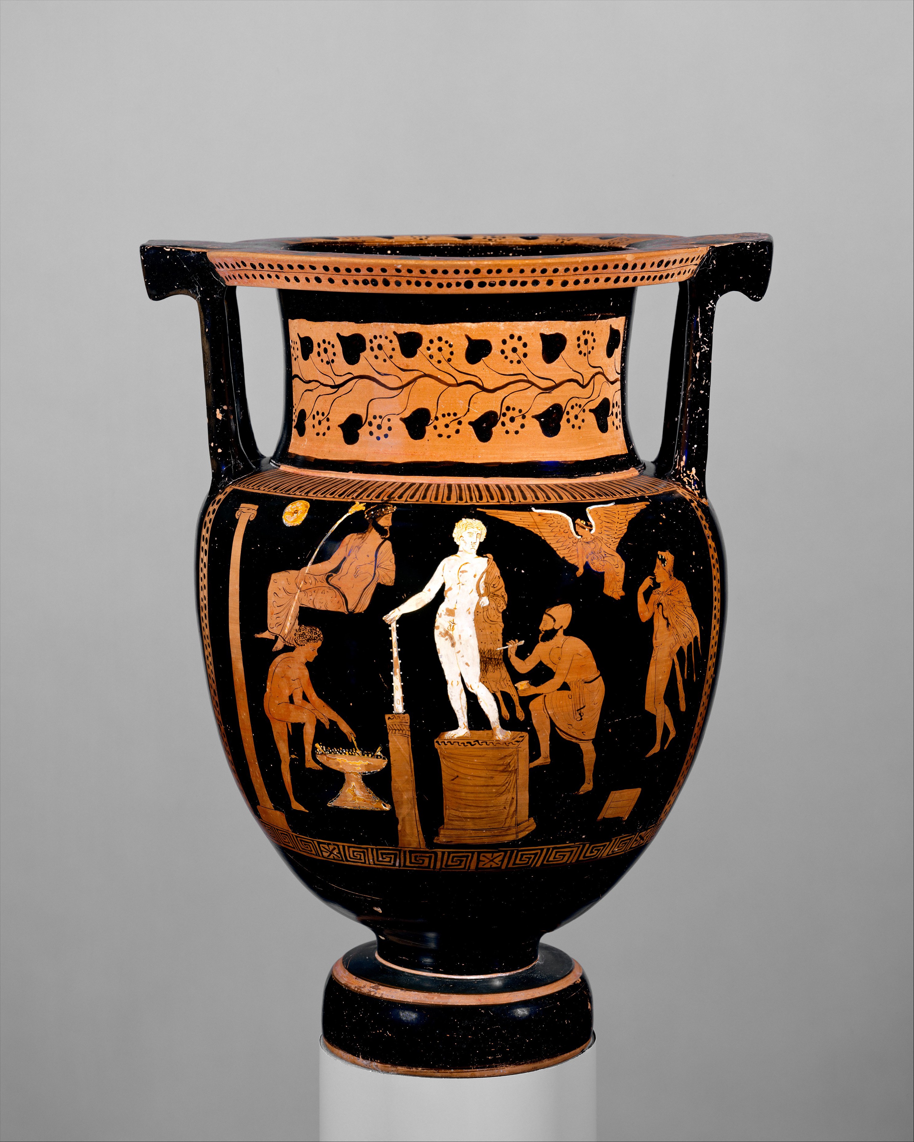 hylde Forvirret Menneskelige race Greek Vase Painting of an Artist at Work (Illustration) - World History  Encyclopedia