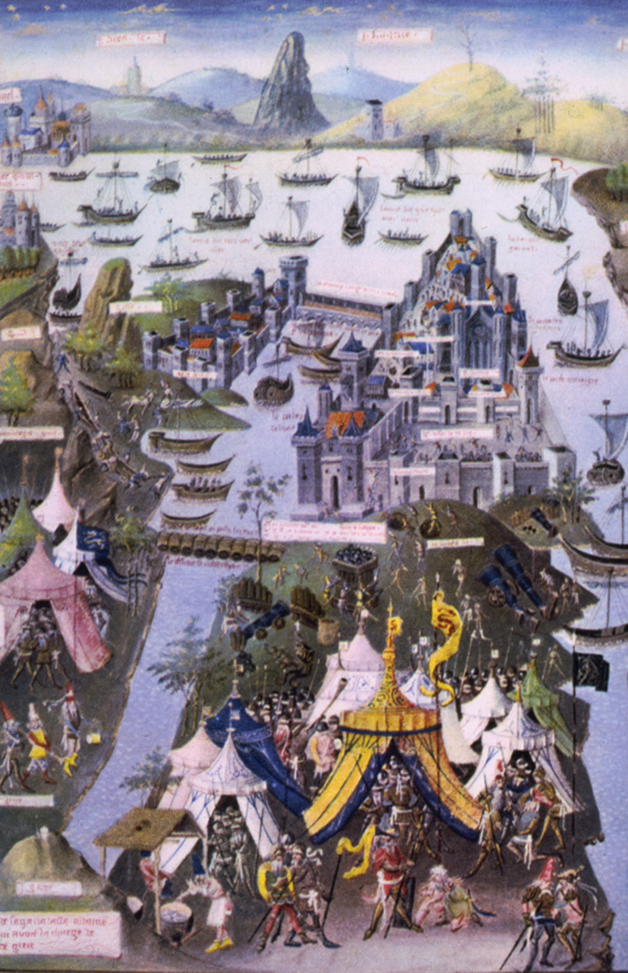 The Siege of Constantinople, 1453 (Illustration) - World History ...
