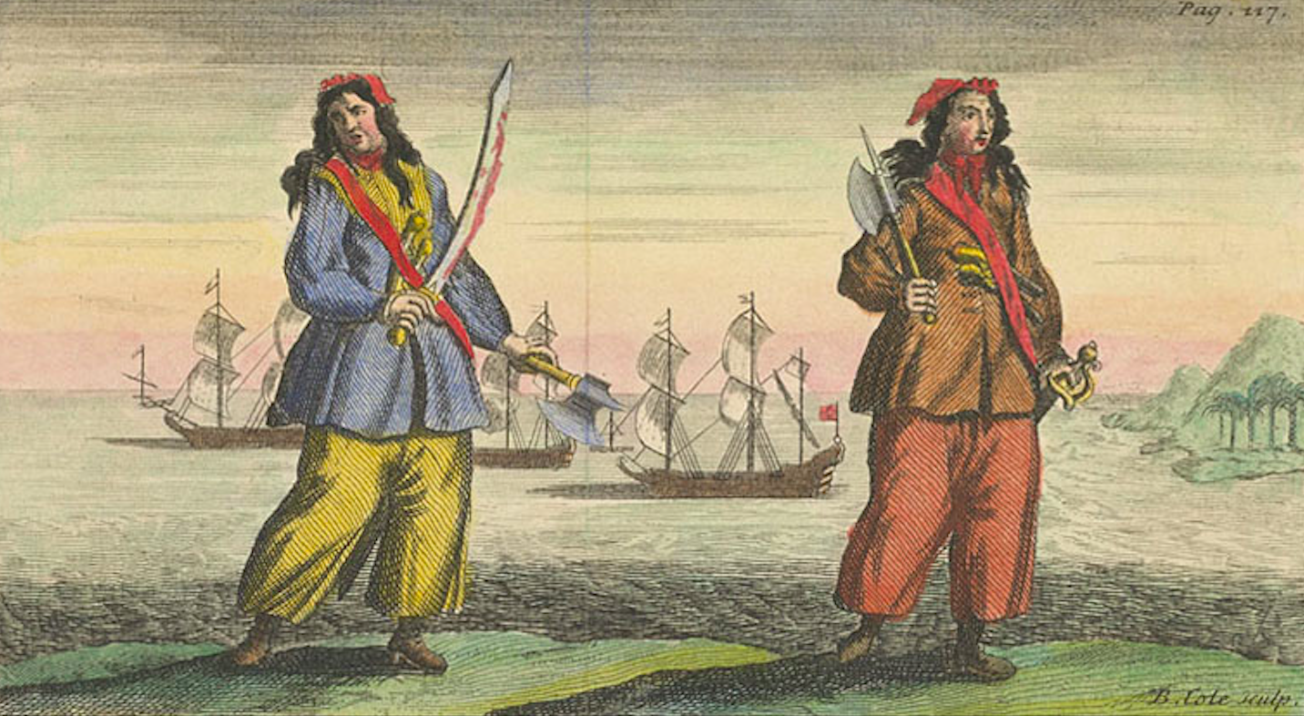 PIRATES! For self defense, a speargun or crossbow? No gunpowder