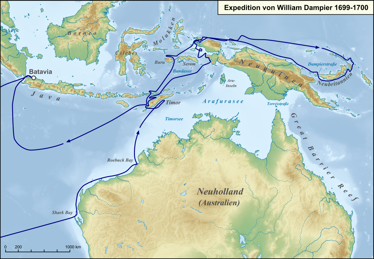 voyages of william dampier