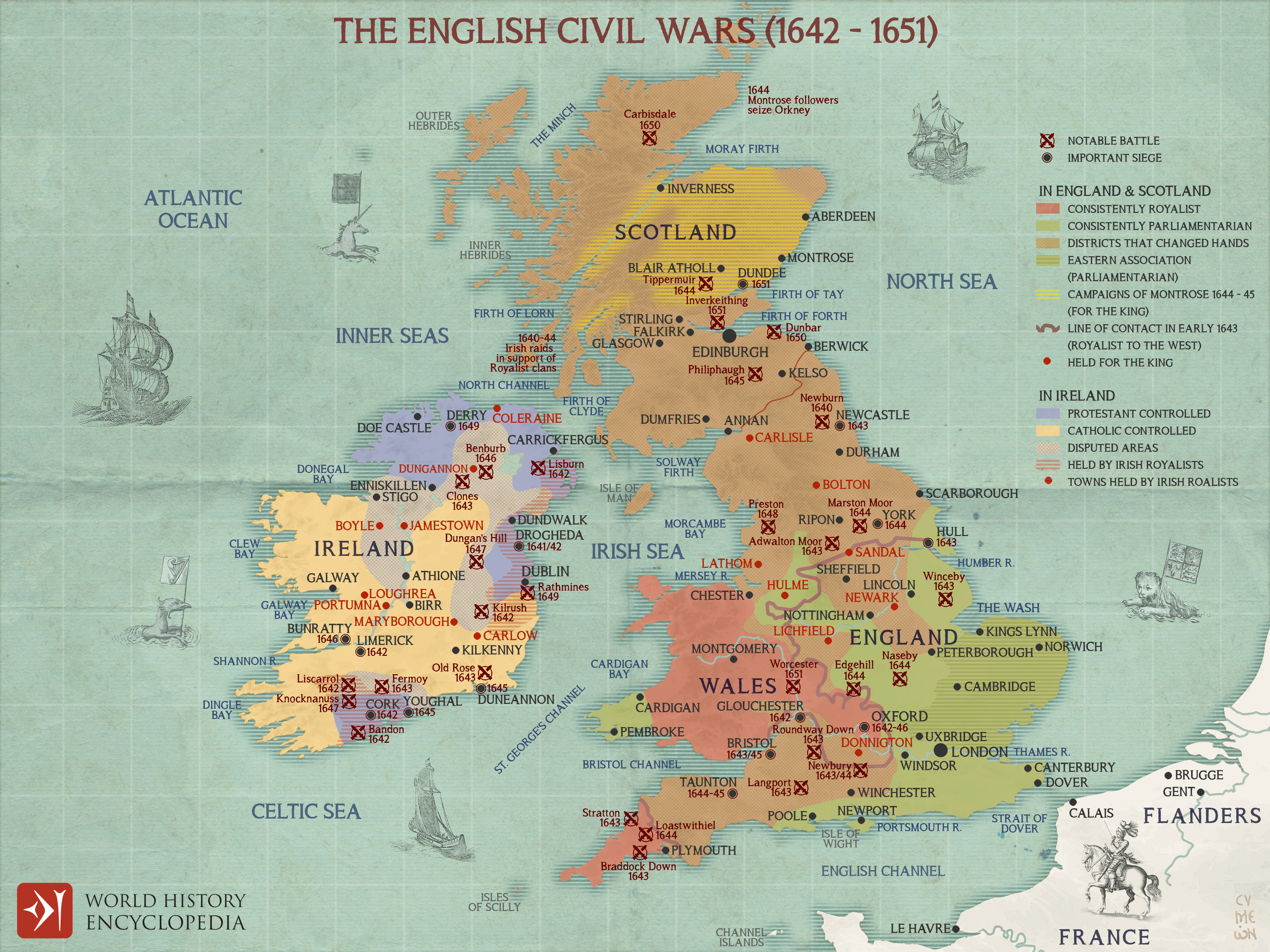 Oxford - how it changed during the English Civil War