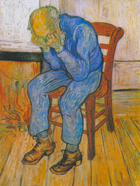 Sorrowing Old Man (At Eternity's Gate) by van Gogh (Illustration) - World  History Encyclopedia