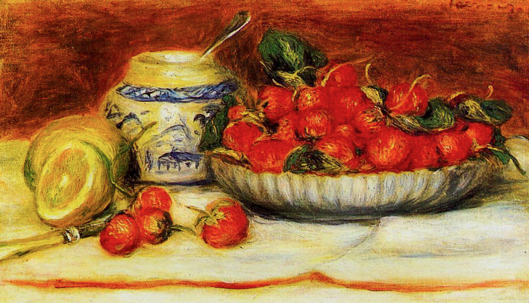 Strawberries by Renoir (Illustration) - World History Encyclopedia