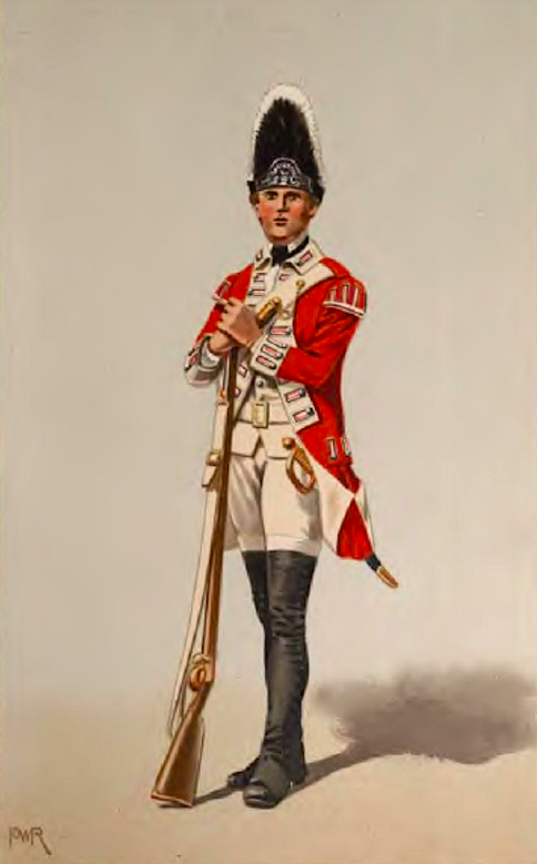 Redcoats British Drawing