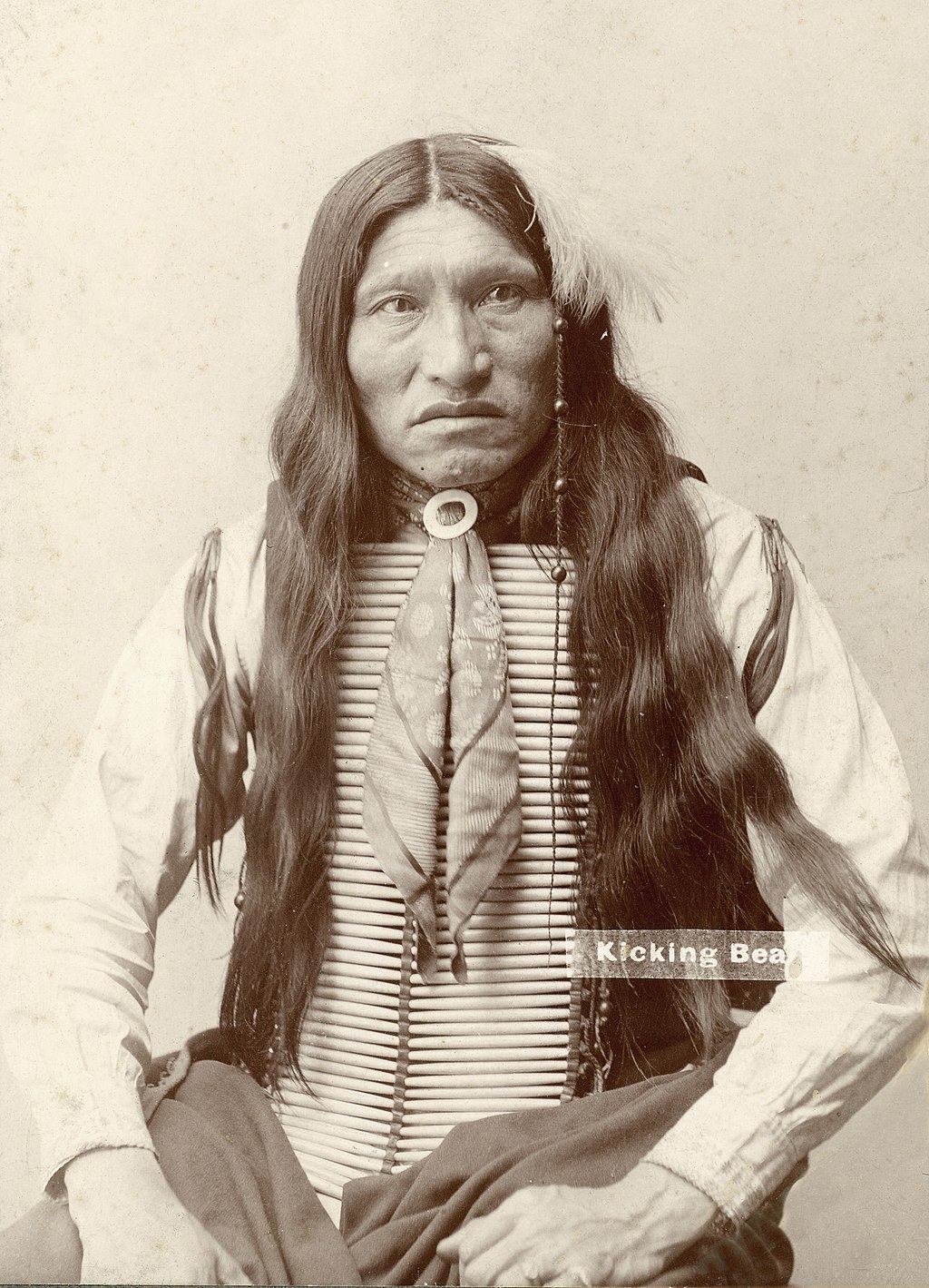 Trieb Chief Chief Kicking Bear of the Oglala Lakota Sioux Nation (Illustration ...