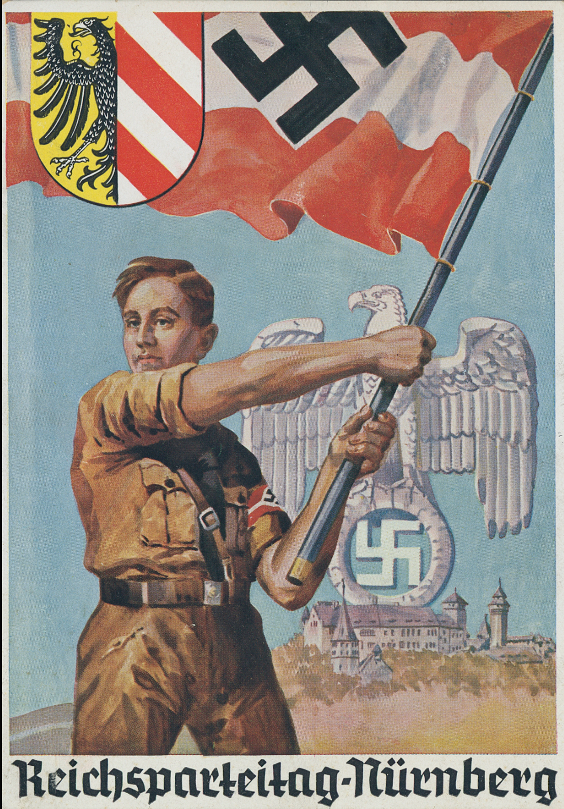 Hitler Youth Postcard