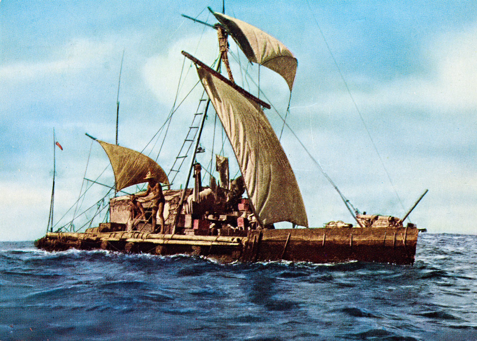 The Kon-Tiki Expedition Raft - World History Encyclopedia