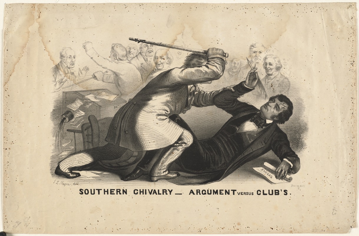 Southern Chivalry: The Caning of Charles Sumner - World History ...