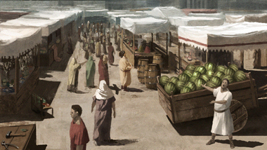 Market Scene (Illustration) - World History Encyclopedia