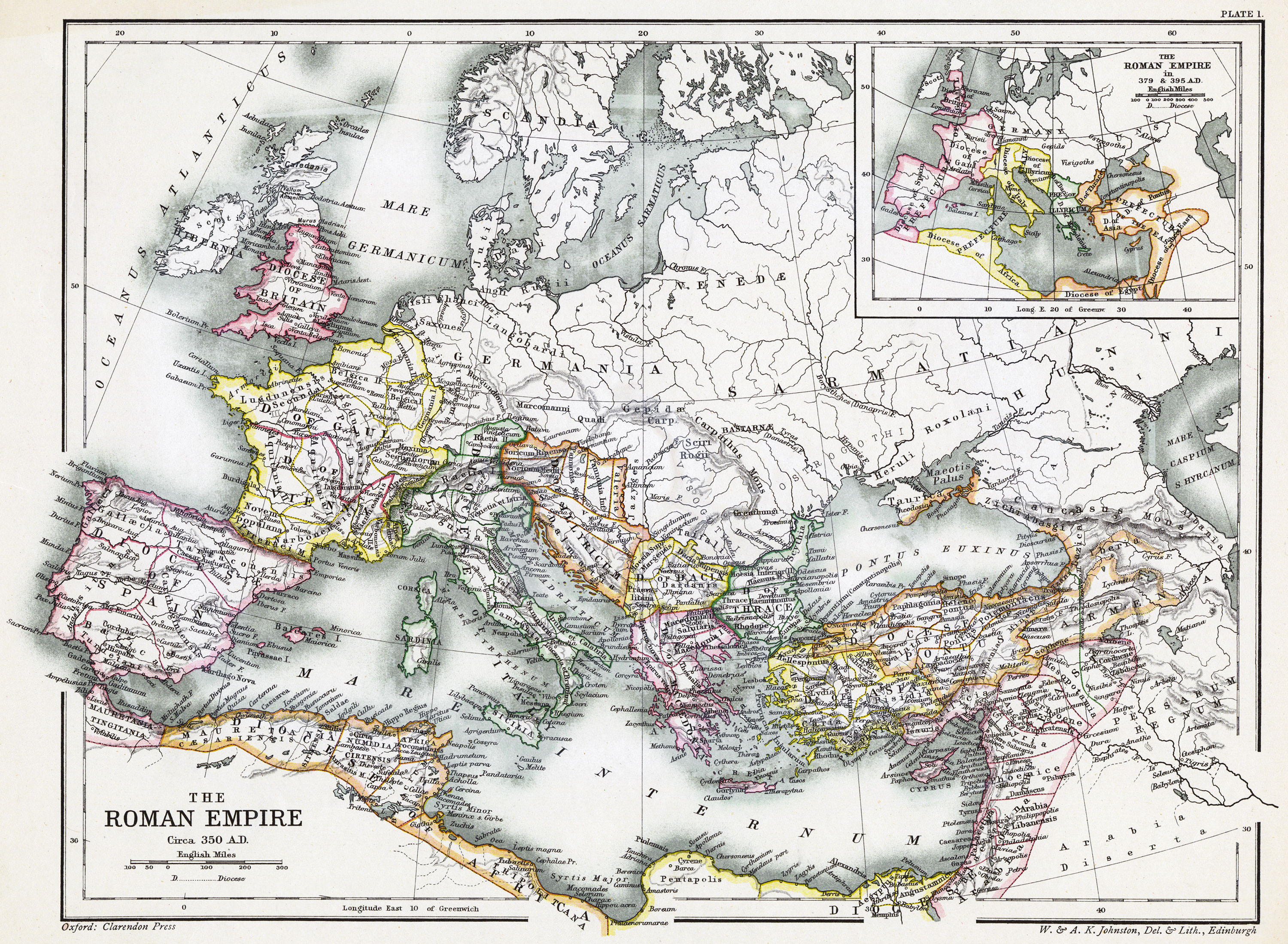 Ancient Origins - A referenced map of the Roman Empire at its