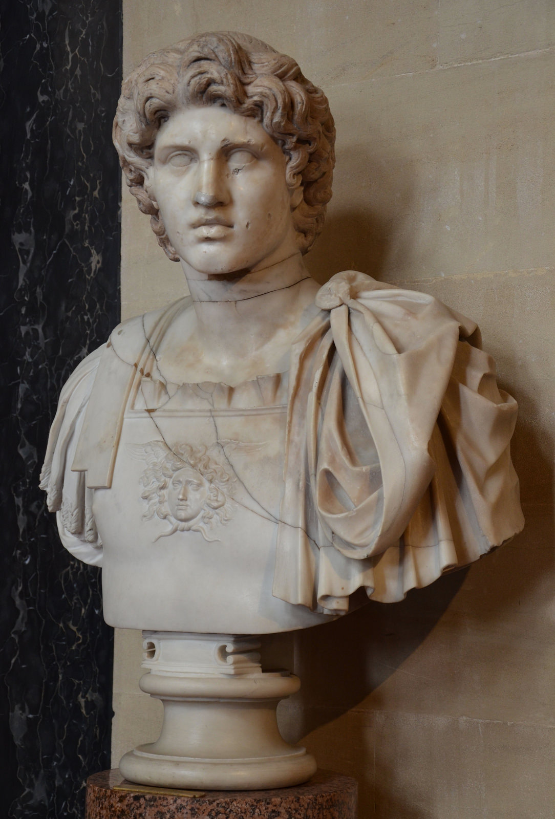 Alexander the Great, Roman Era bust (Illustration) - World History