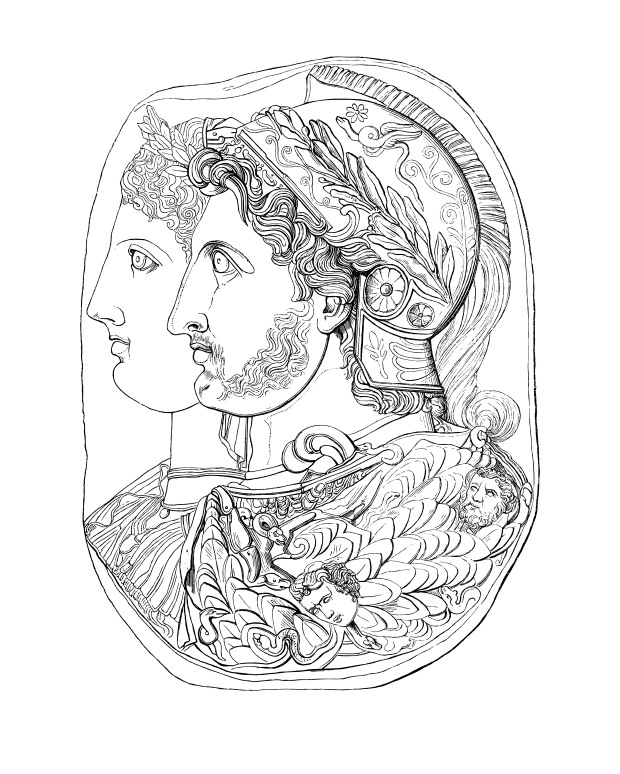 Ptolemy I Soter and Wife Eurydice (Illustration) - World History